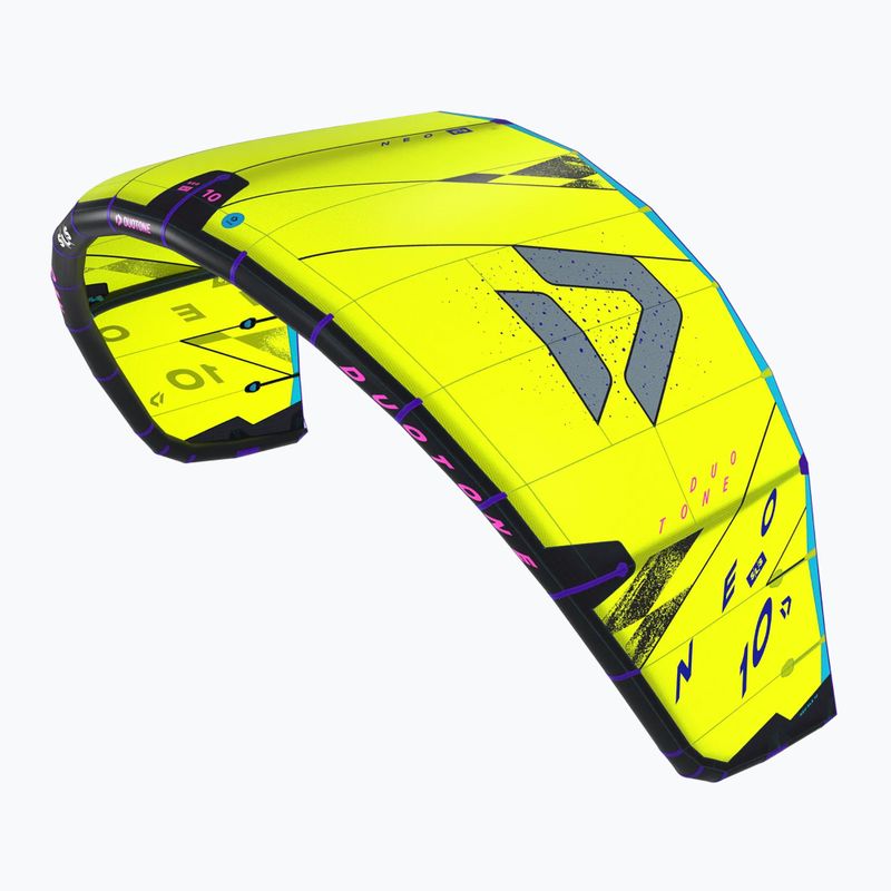 Zmeu de kitesurfing DUOTONE Neo SLS 2025 lime/dark grey 2