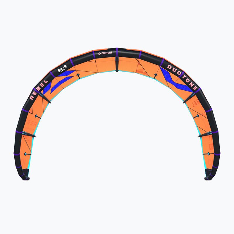 Zmeu de kitesurfing DUOTONE Rebel SLS 2025 orange/blue 3