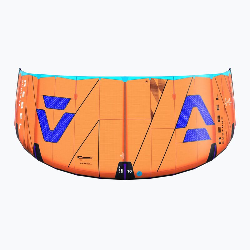 Zmeu de kitesurfing DUOTONE Rebel SLS 2025 orange/blue 7