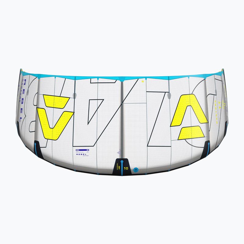Zmeu de kitesurfing DUOTONE Rebel D/Lab 2025 grey/lime 4
