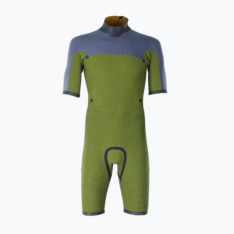 Costum de înot pentru bărbați ION Seek Core 2/2 mm Shorty Back Zip gold burst 3