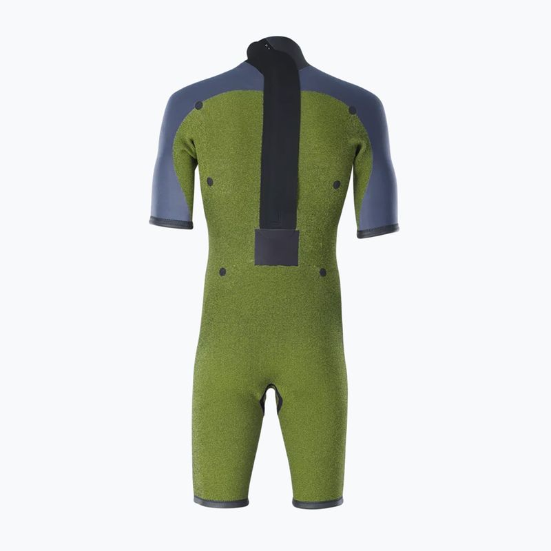 Costum de înot pentru bărbați ION Seek Core 2/2 mm Shorty Back Zip gold burst 4