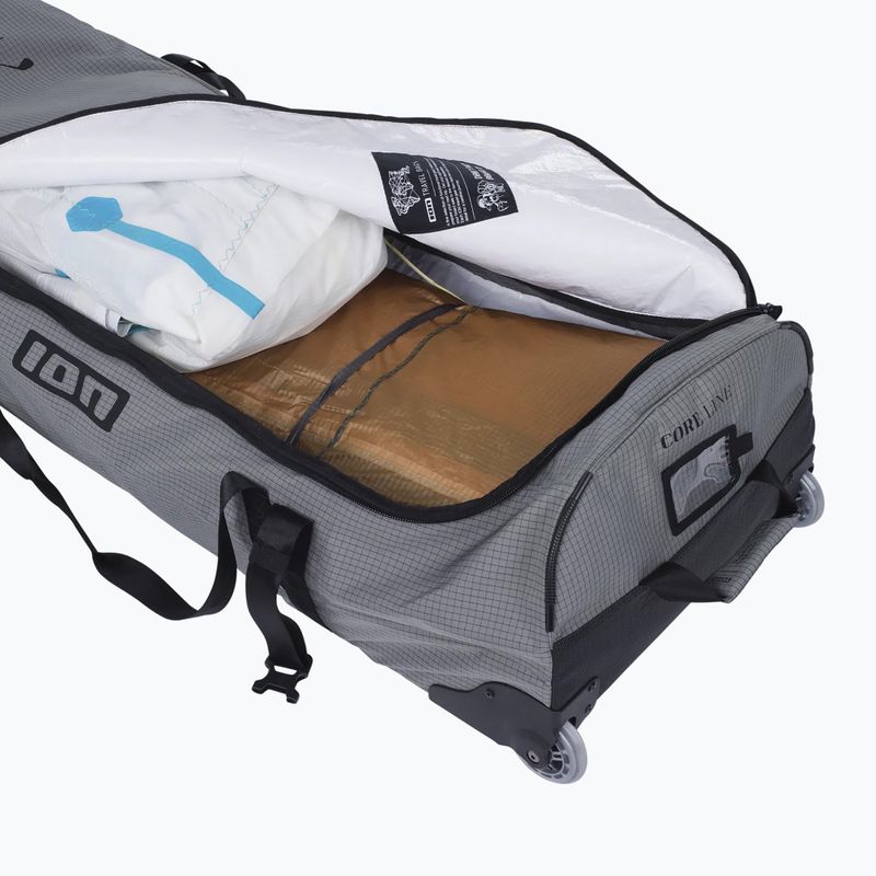 Husă pentru placă de kitesurfing ION Gearbag Kite Core Golf sage grey 4