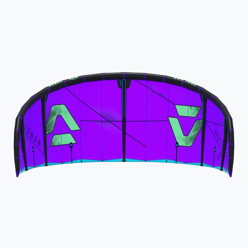 Zmeu de kitesurfing DUOTONE Rebel SLS 2026 purple/green 4