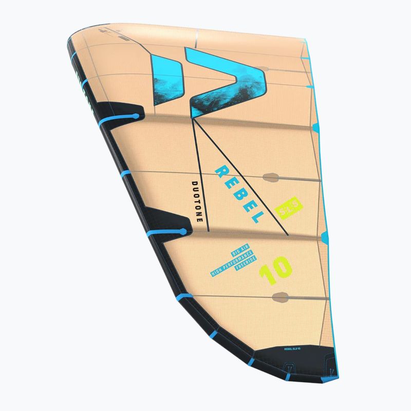 Zmeu de kitesurfing DUOTONE Rebel SLS 2026 sand/turquoise 4