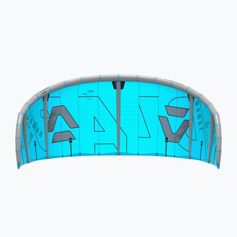 Zmeu de kitesurfing Duotone Rebel D/LAB Turquoise/Grey 4