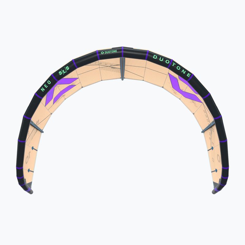 Zmeu de kitesurfing Duotone Neo SLS sand/purple 3