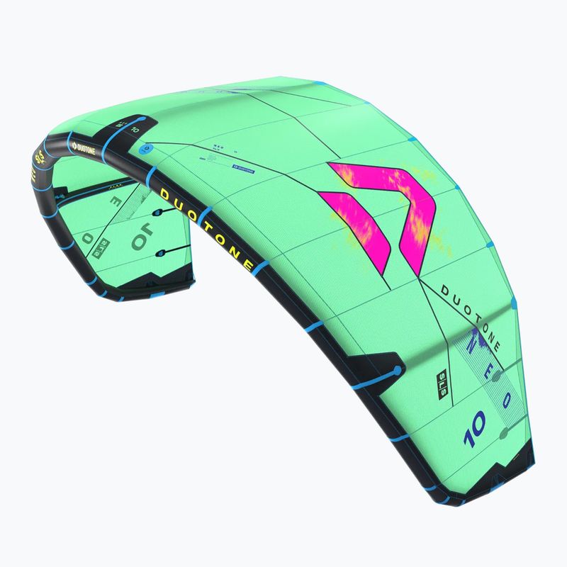 Zmeu de kitesurfing DUOTONE Neo SLS 2026 green/pink 2
