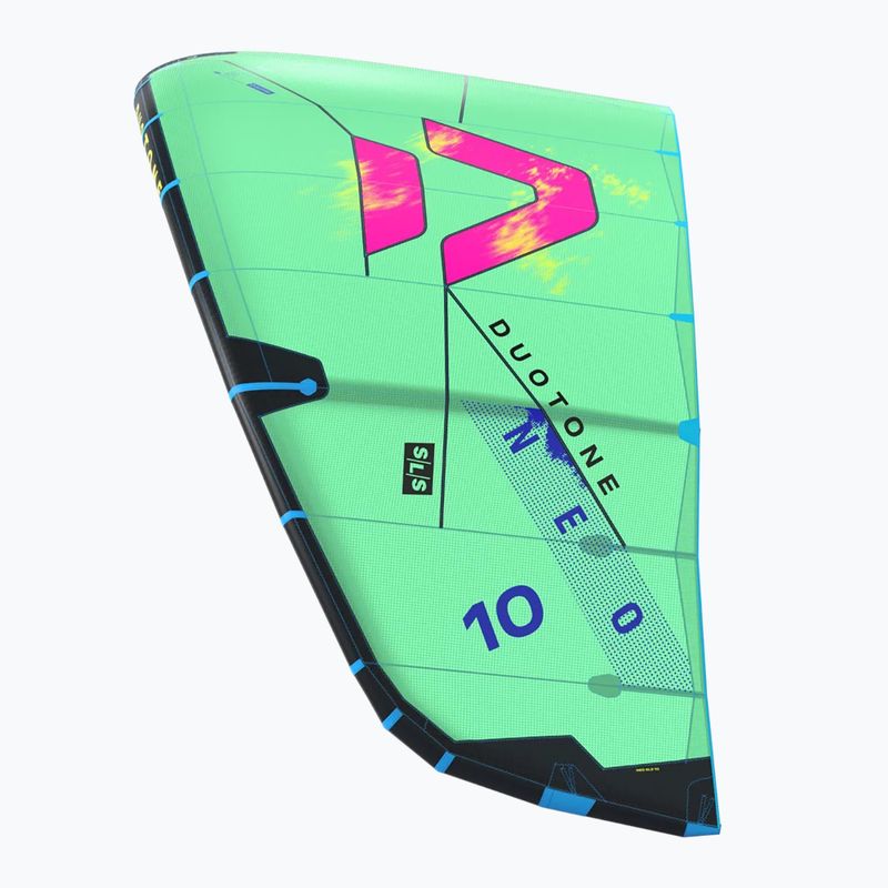 Zmeu de kitesurfing DUOTONE Neo SLS 2026 green/pink 4