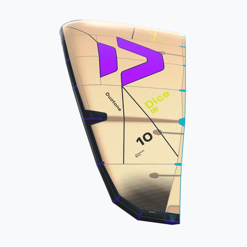 Zmeu de kitesurfing Duotone Dice SLS sand/purple 3