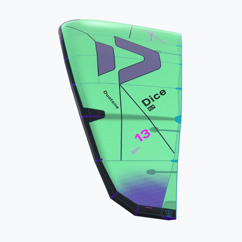 Zmeu de kitesurfing Duotone Dice SLS green/heron 3