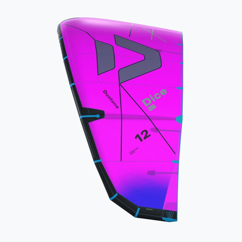 Zmeu de kitesurfing Duotone Dice SLS pink/dark grey 4