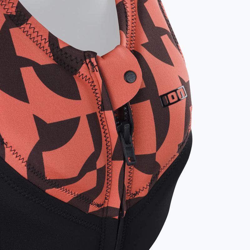 Vestă de protecție pentru femei ION Ivy Front Zip tiger coral 4