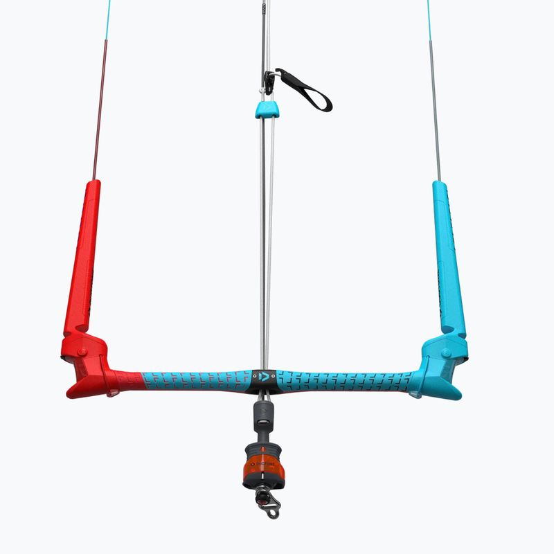 Bar de kitesurfing DUOTONE Trust Quad Control 2026 turquoise/red 2