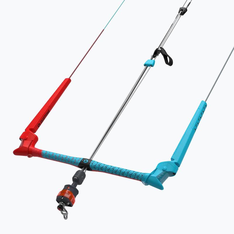 Bar de kitesurfing DUOTONE Trust Quad Control 2026 turquoise/red 3