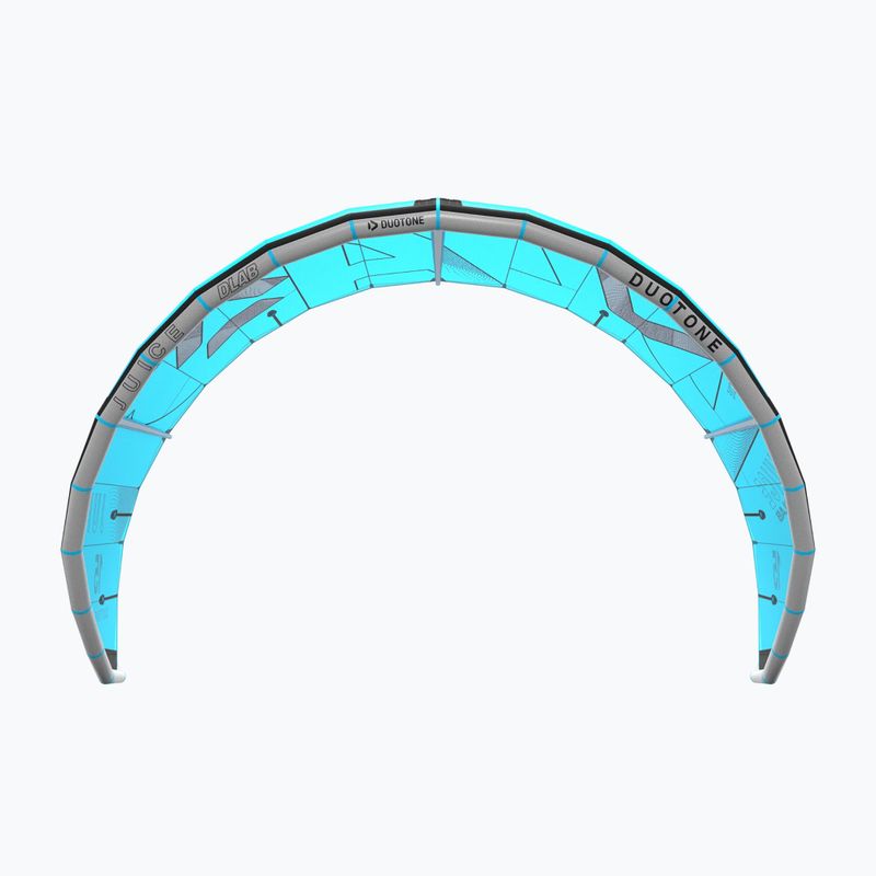 Zmeu de kitesurfing Duotone Juice D/LAB turquoise/grey 4
