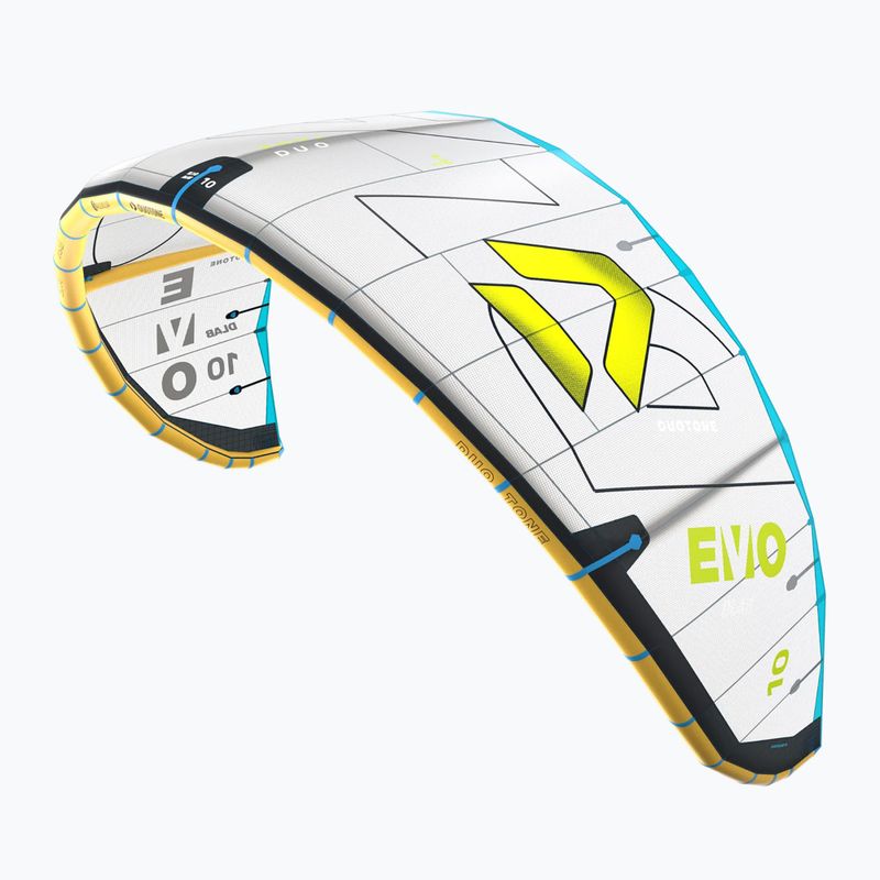 Zmeu de kitesurfing Duotone Evo D/LAB grey/lime 2