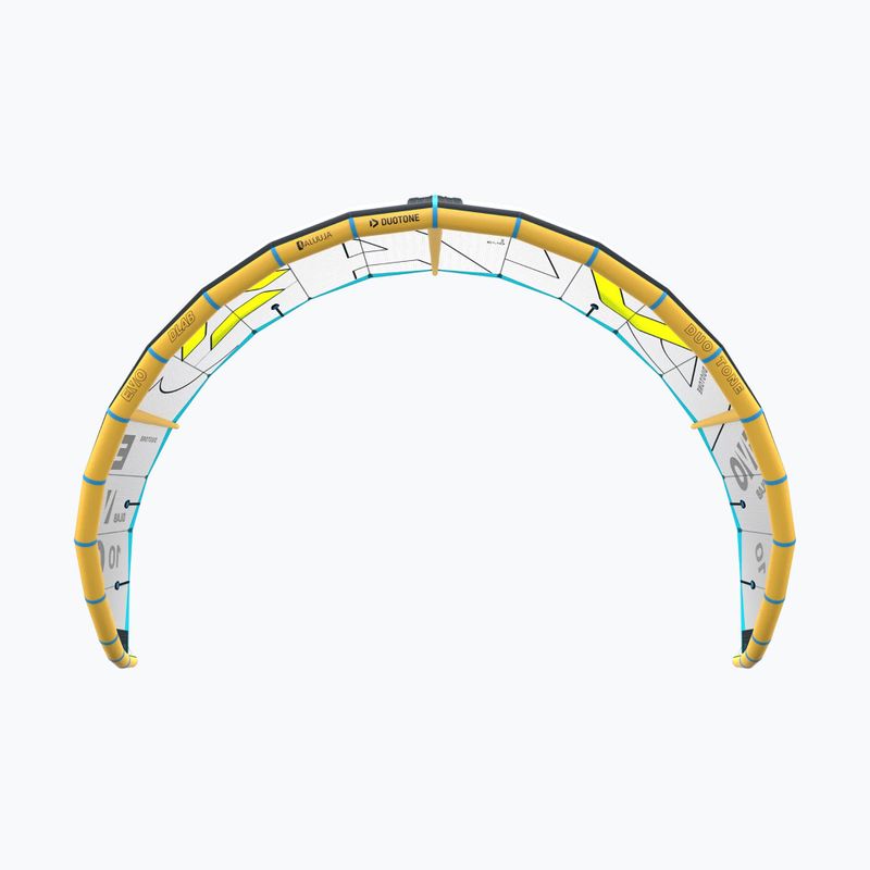 Zmeu de kitesurfing Duotone Evo D/LAB grey/lime 5