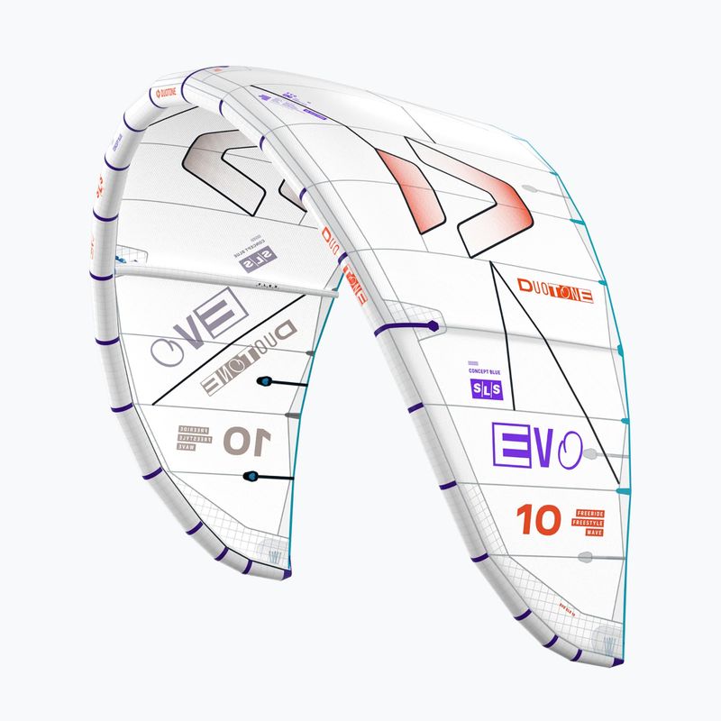 Zmeu de kitesurfing Duotone Evo SLS Concept Blue undyed
