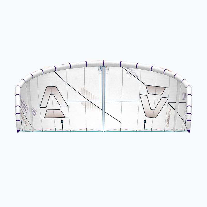 Zmeu de kitesurfing Duotone Evo SLS Concept Blue undyed 3