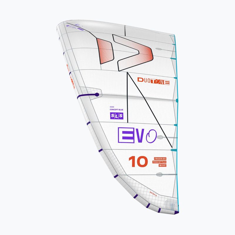 Zmeu de kitesurfing Duotone Evo SLS Concept Blue undyed 4
