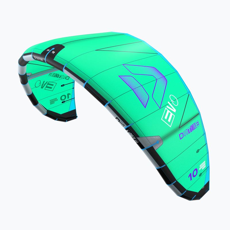 Zmeu de kitesurfing Duotone Evo green 2