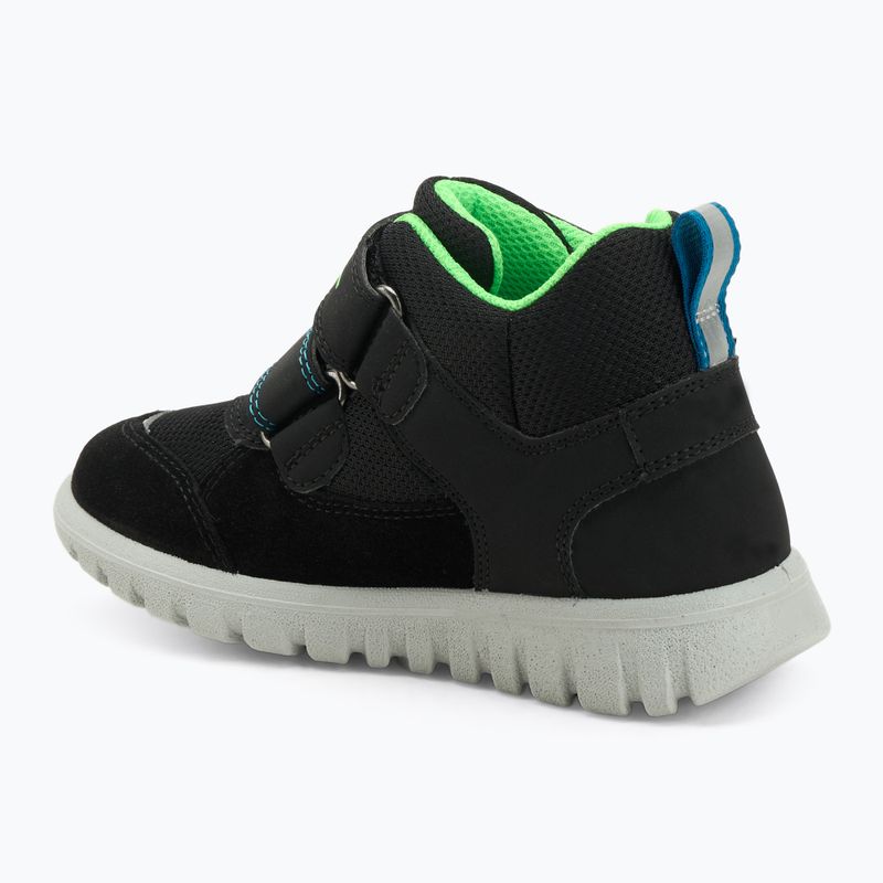 Încălțăminte pentru copii Superfit Sport7 Mini black/light green 3