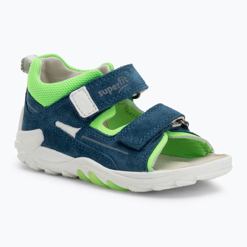 Sandale pentru copii Superfit Flow blue/light green