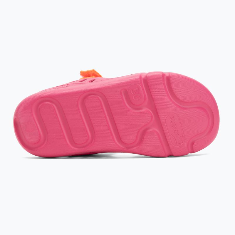 Sandale pentru copii  Superfit Splash-S pink/orange 4