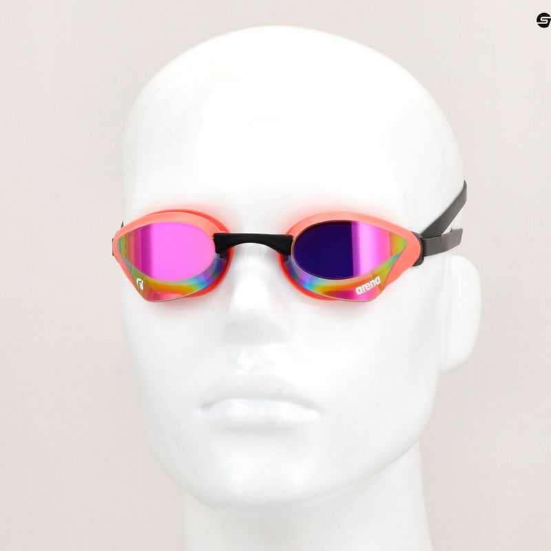 Ochelari de înot Arena Cobra Core Swipe Mirror violet/coral 7