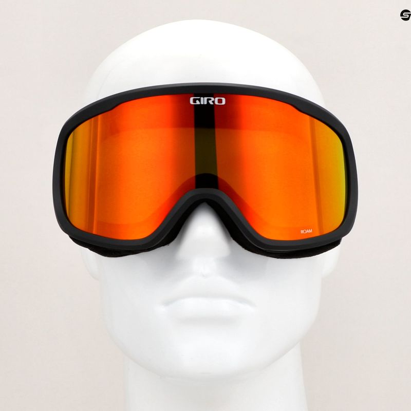 Ochelari de schi Giro Roam black wordmark/amber scarlet/yellow 7