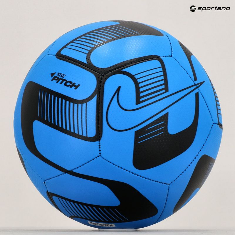 Minge de fotbal Nike Pitch photo blue/photo blue/black mărime 5 6