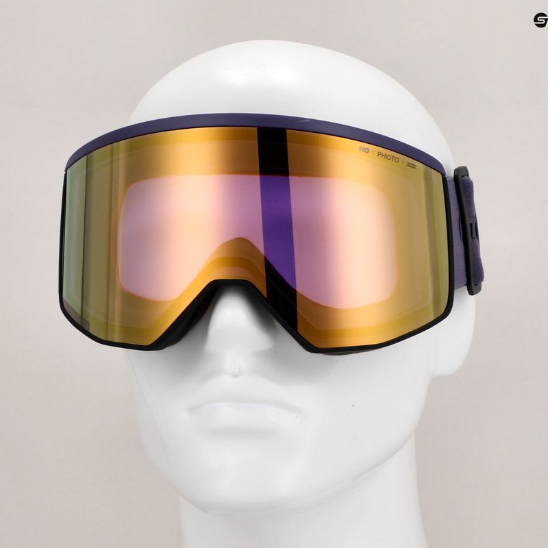 Ochelari de schi Atomic Four Pro HD Photo dark purple/amber gold 8