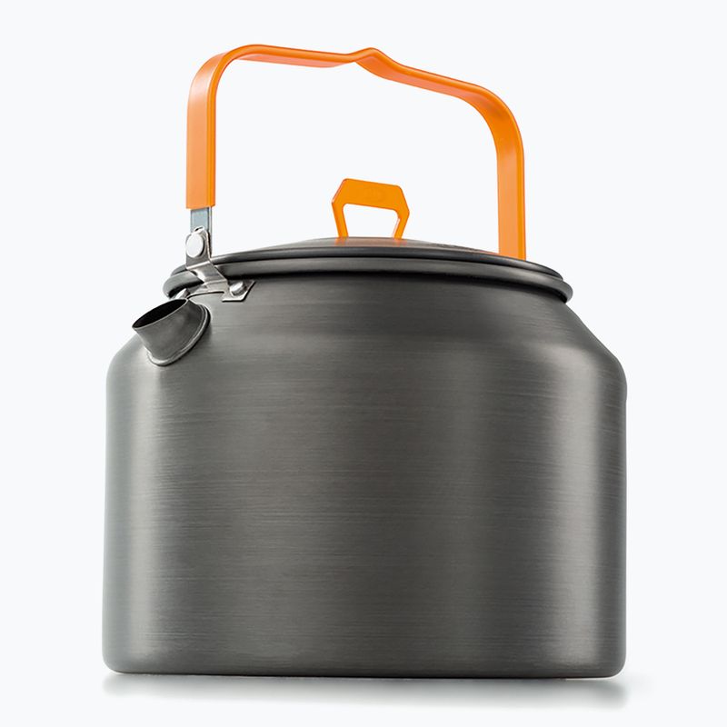 GSI Outdoors Halulite Tea Kettle 1.8 litri Ceainic de călătorie anodizat de 1.8 litri