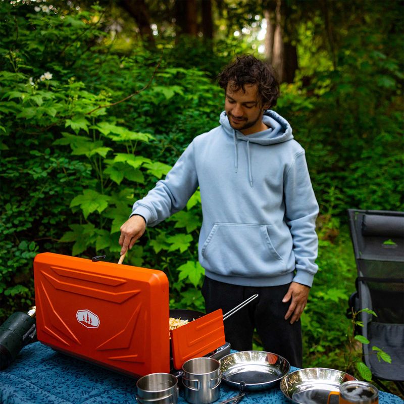 GSI Outdoors Selkirk 540i isobutan de tabără portocaliu 5