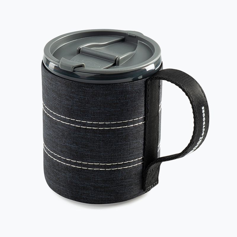 GSI Outdoors Infinity Infinity Backpacker Mug 550 ml negru 75285 cană termică 75285