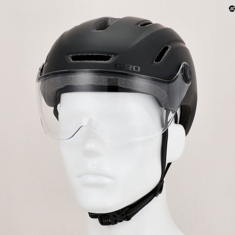 Cască de ciclism Giro Evoke Shield Integrated MIPS matte black 12