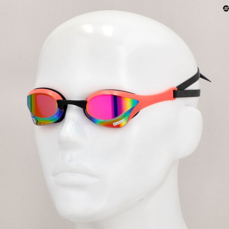 Ochelari de înot Arena Cobra Ultra Swipe Mirror violet/coral 10