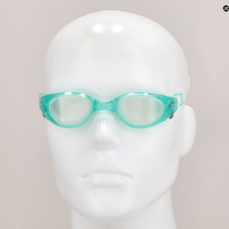 Ochelari de înot pentru femei TYR Special Ops 3.0 Femme Transition clear/mint 7