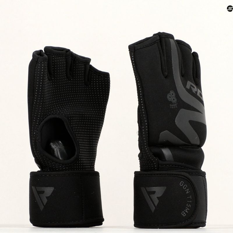 RDX Grappling Glove MMA Neoprane T15 negru GGN-T15MB-S 11