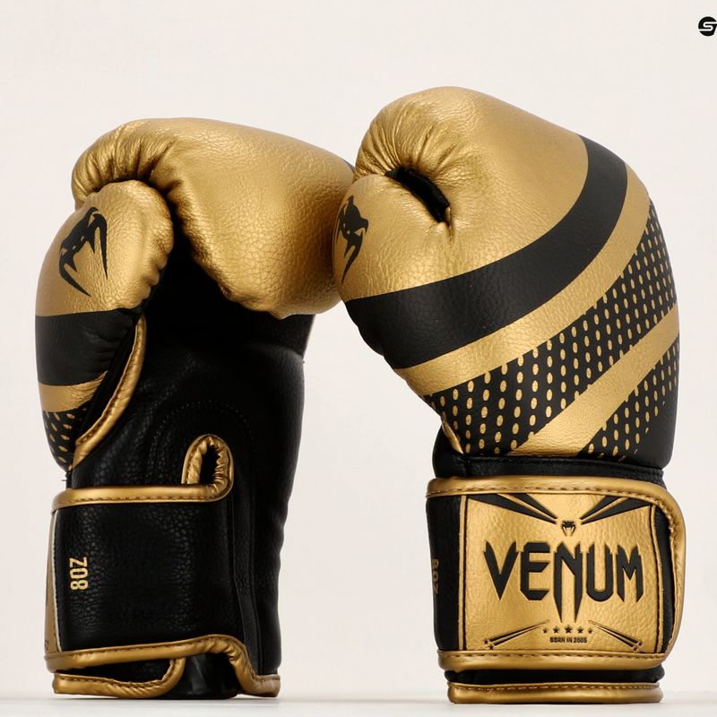 Mănuși de box Venum Lightning Boxing gold/black 7