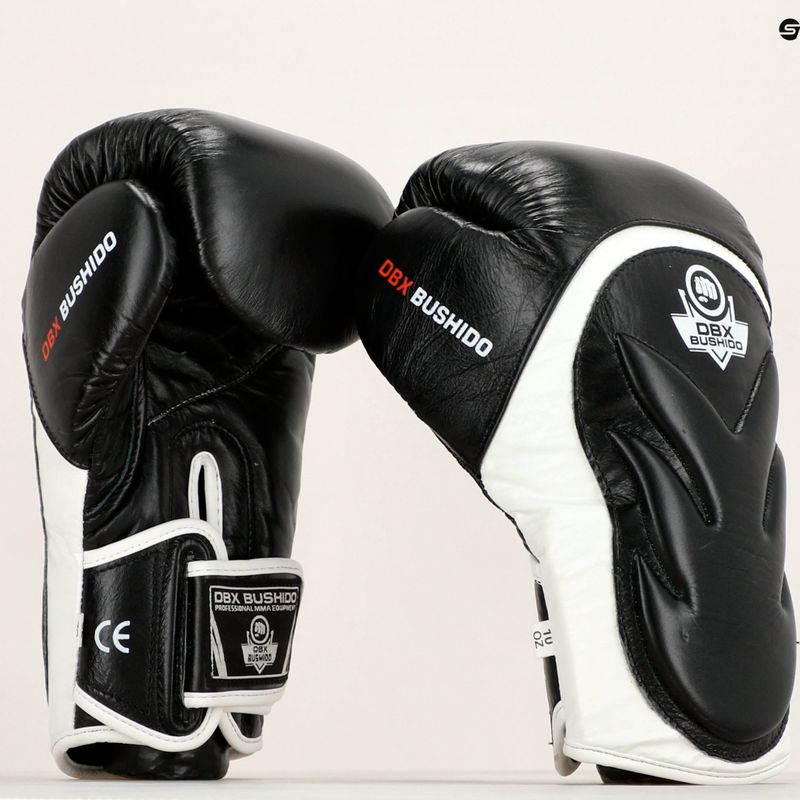 Mănuși de box cu sistem Wrist Protect Bushido, negru, Bb4-12oz 17