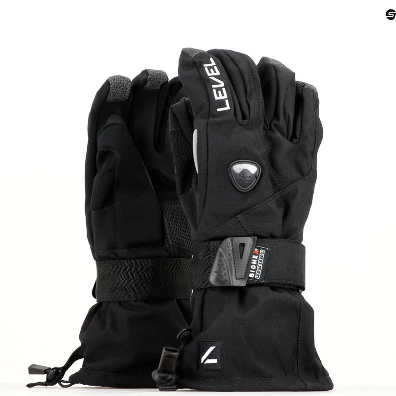 Mănuși de snowboard pentru bărbați Level Fly negru 1031 8