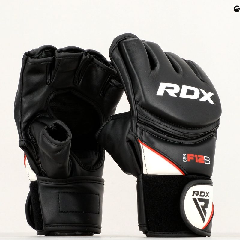 Mănuși de grappling RDX New Model negru GGR-F12B 11