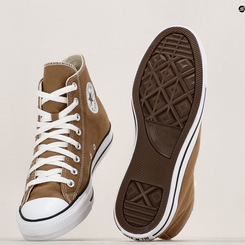 Adidași Converse Chuck Taylor All Star Hi sand dune/white/black