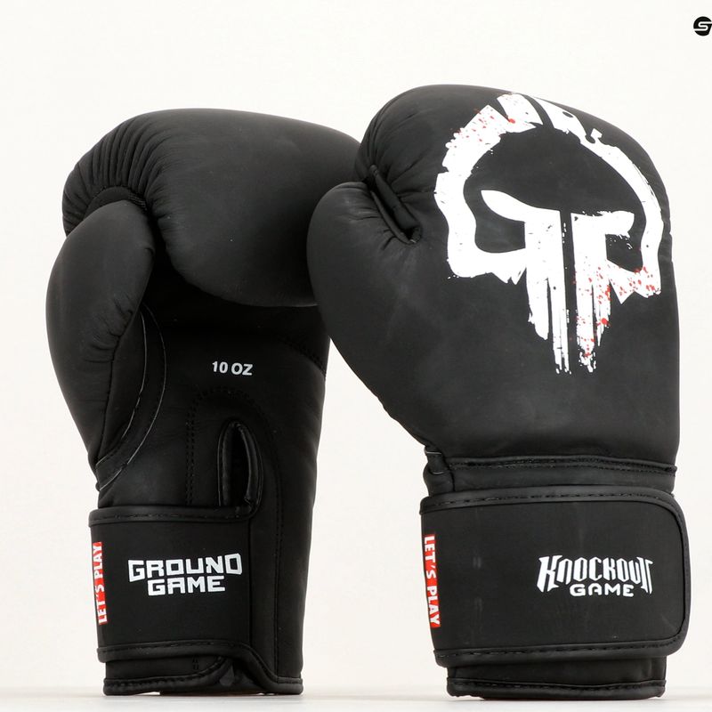 Mănuși de box Ground Game Skullz negre