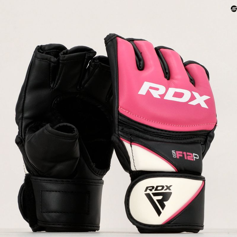 RDX Noul model de mănuși de grappling roz GGRF-12P 11