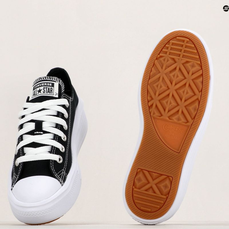 Încălțăminte pentru femei Converse Chuck Taylor All Star Move Canvas Platform Ox black/white/white 8