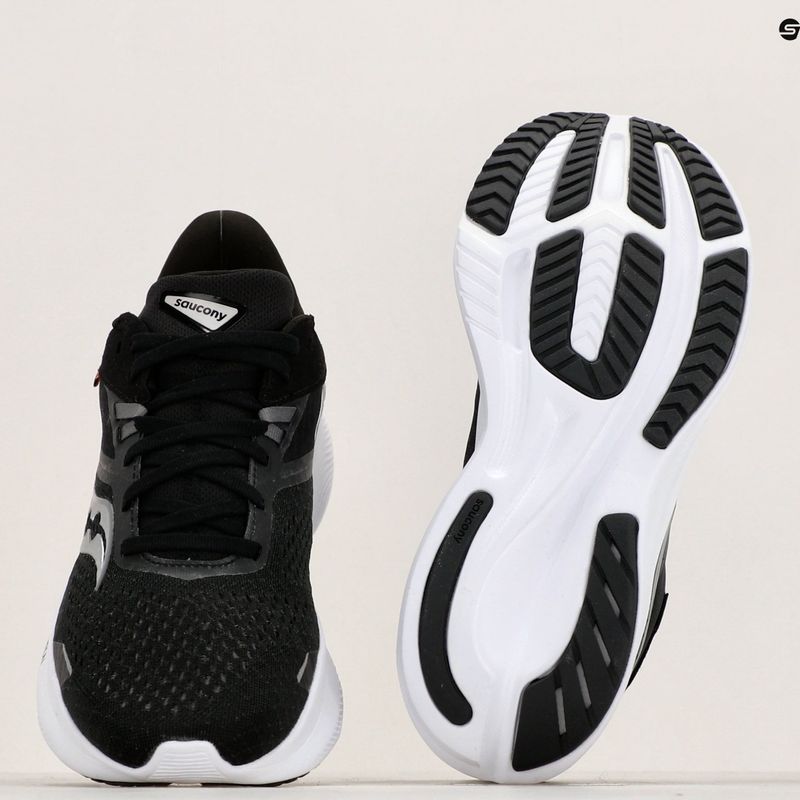 Încălțăminte de alergat pentru bărbați Saucony Ride 16 black/white 8