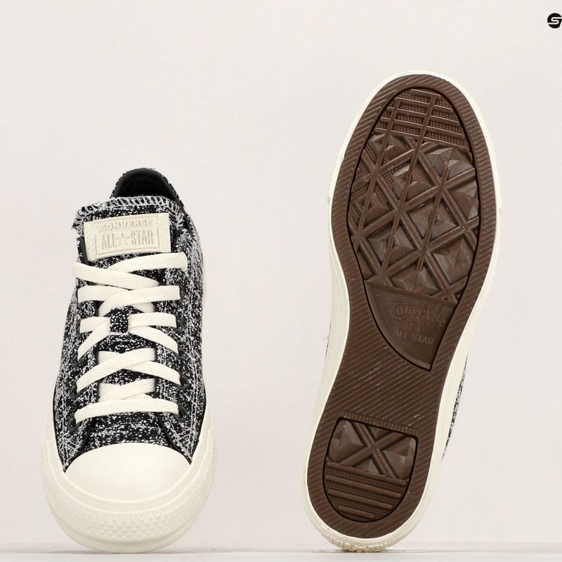 Adidași pentru femei Converse Chuck Taylor All Star Ox black/egret/egret 8